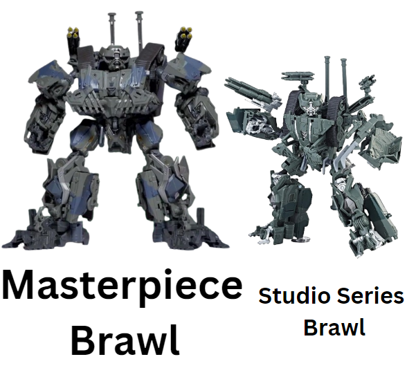 Studio Series Brawl vs. Masterpiece Brawl: A Collector’s Showdown